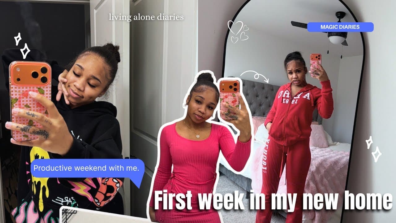 Magic Diaries ; First Week Alone , Silly weekend , Gym run & Etc || Wola 〽️