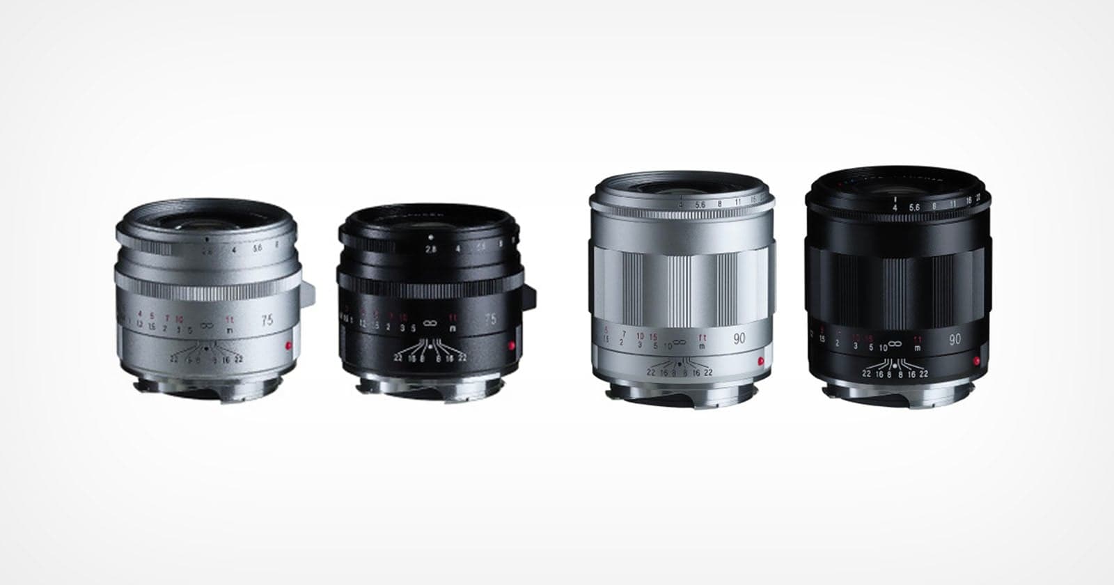 Cosina Unveils Pair of Impressively Compact Voigtländer M-Mount Lenses