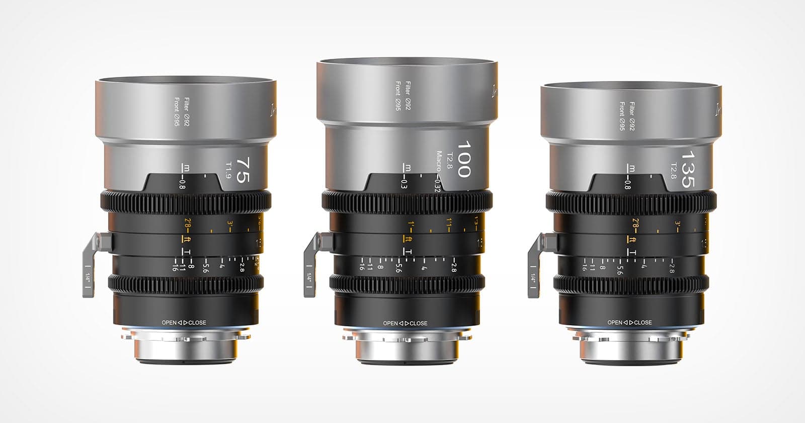 Sirui Expands IronStar Anamorphic Series With Three Telephoto Primes