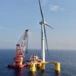 China Installs World’s Largest Single-Unit Floating Offshore Wind Power Platform